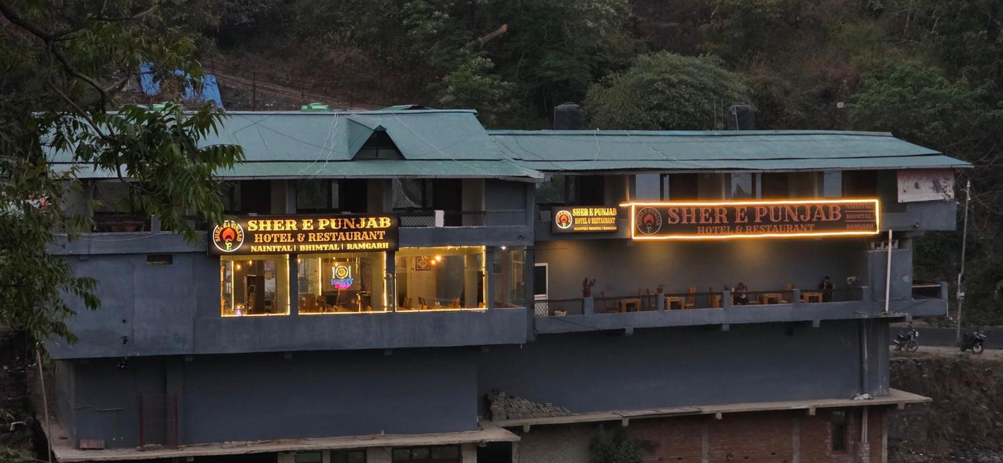 Sher E Punjab Hotel Bhīm Tāl 外观 照片